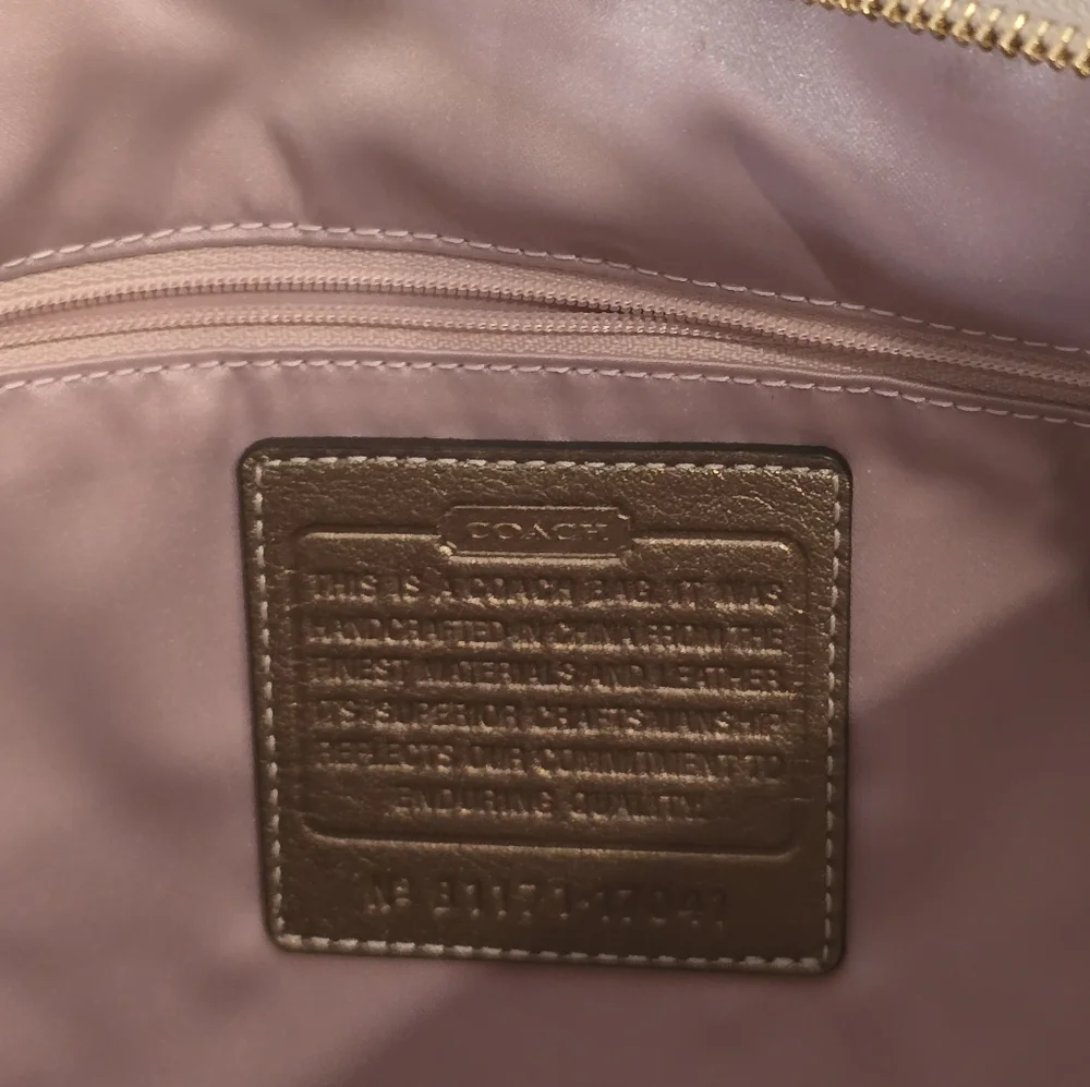 Coach Audrey Gold Tote Bag - Picture 6 of 10
